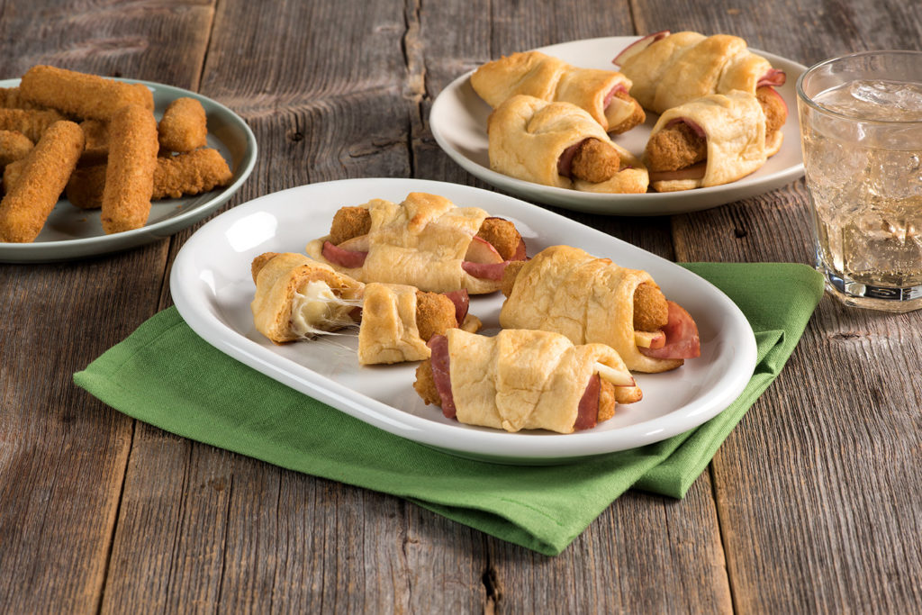 Ham and Cheese Turnovers with Apples