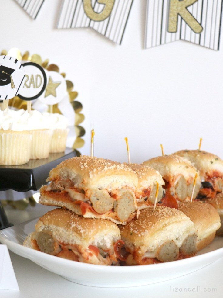 Meatball Pizza Sliders Farm Rich