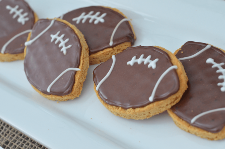 “No-Bake” Football Cookies