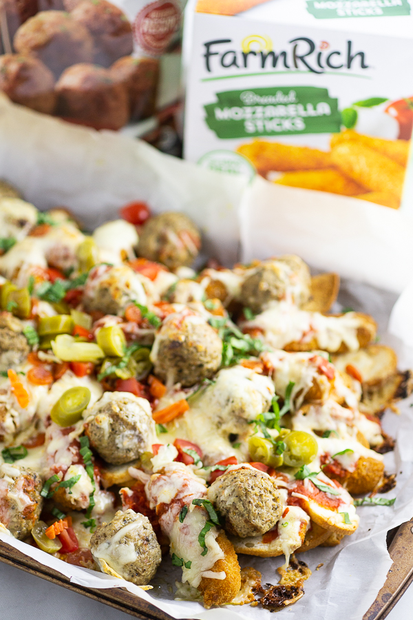 Baked Italian Nachos