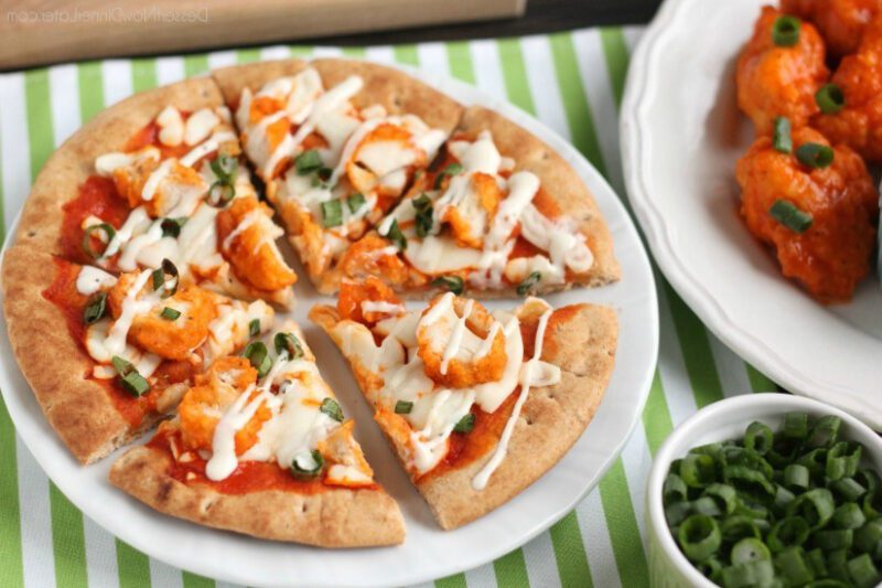 Buffalo Chicken Flatbread Pizza Recipe