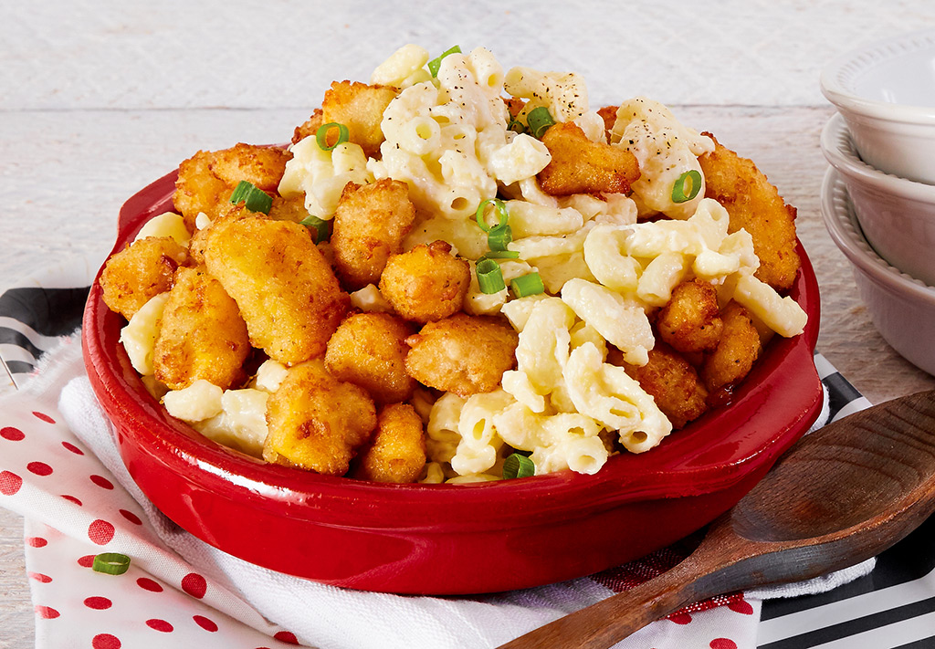 Mac and Cheddar Cheese Curds