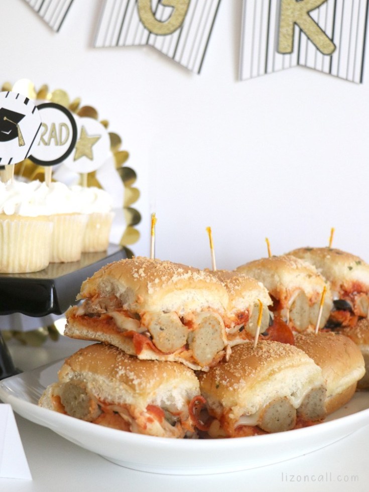 Meatball Pizza Sliders