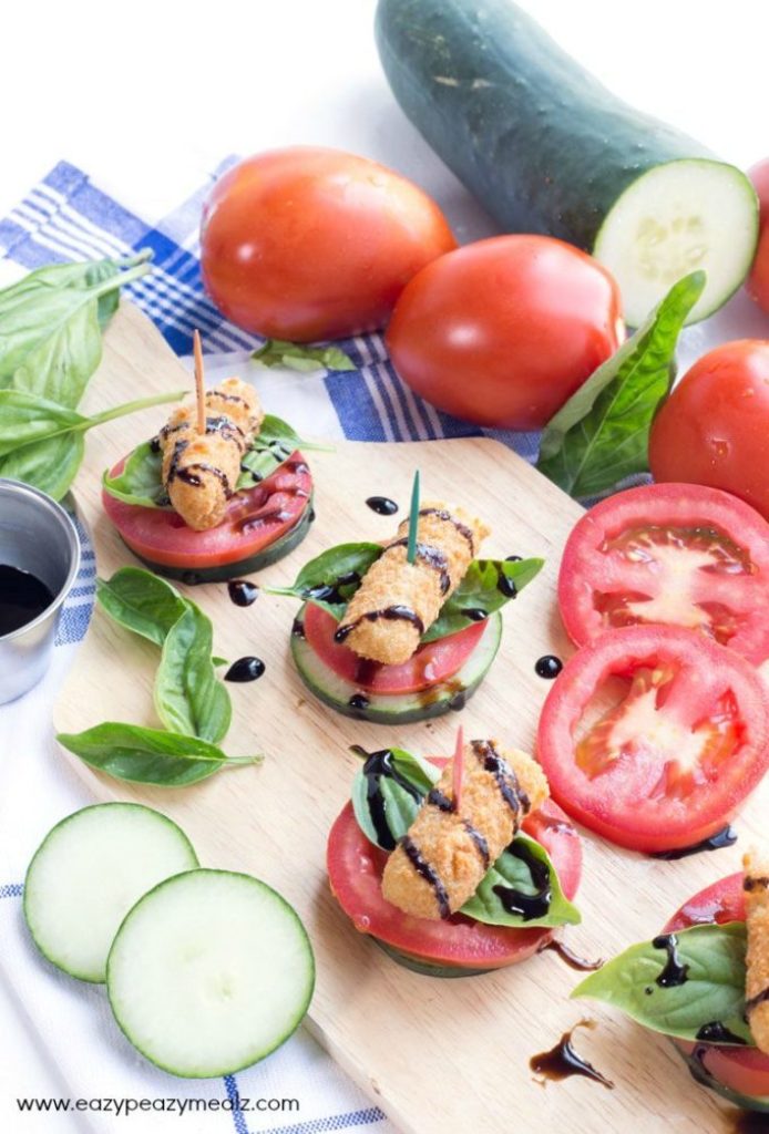 Mozzarella Caprese Bites Recipe