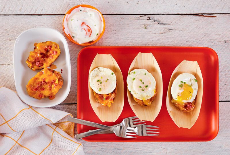 Breakfast Potato Skins