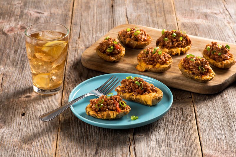 Goulash Potato Skins