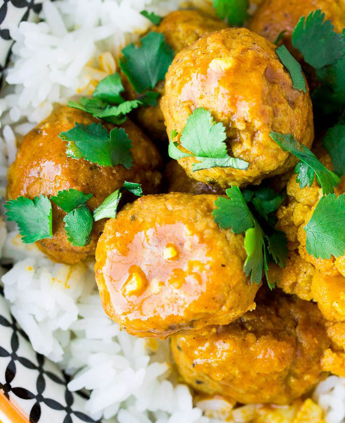 Coconut Curry Meatballs