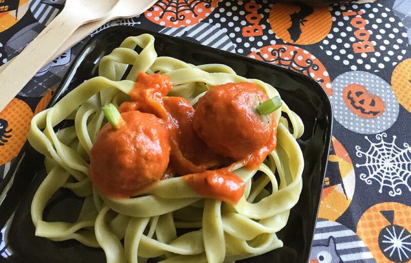 Meatball Pumpkins