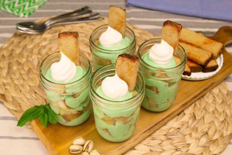 Pistachio Mint Parfait