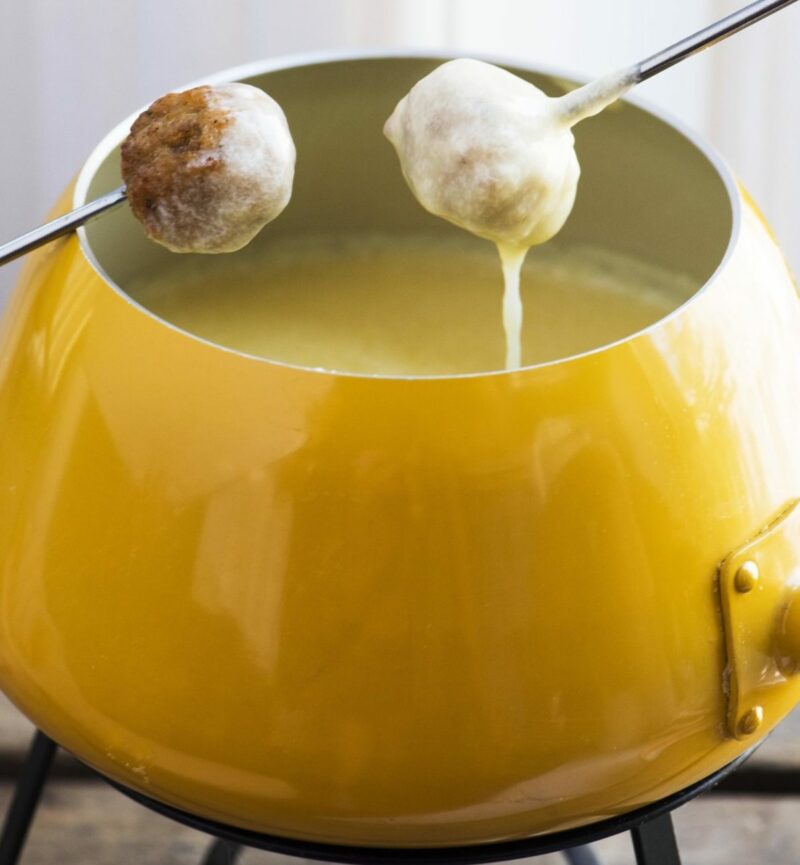 Meatball Fondue