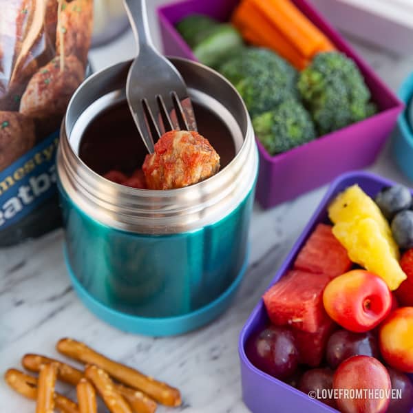 Kid Approved Hot Lunch Ideas - How to Use a Thermos