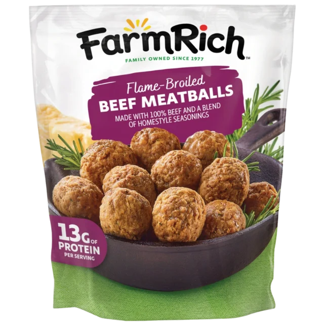 Farm Rich Flame-Broiled Beef Meatballs