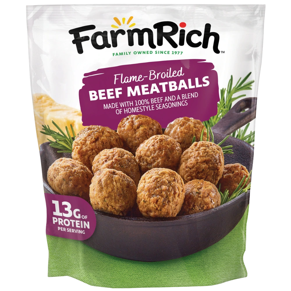 Farm Rich Flame-Broiled Beef Meatballs