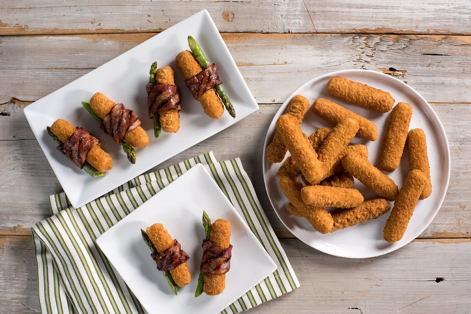 Bacon-Wrapped Mozzarella and Asparagus | Farmrich