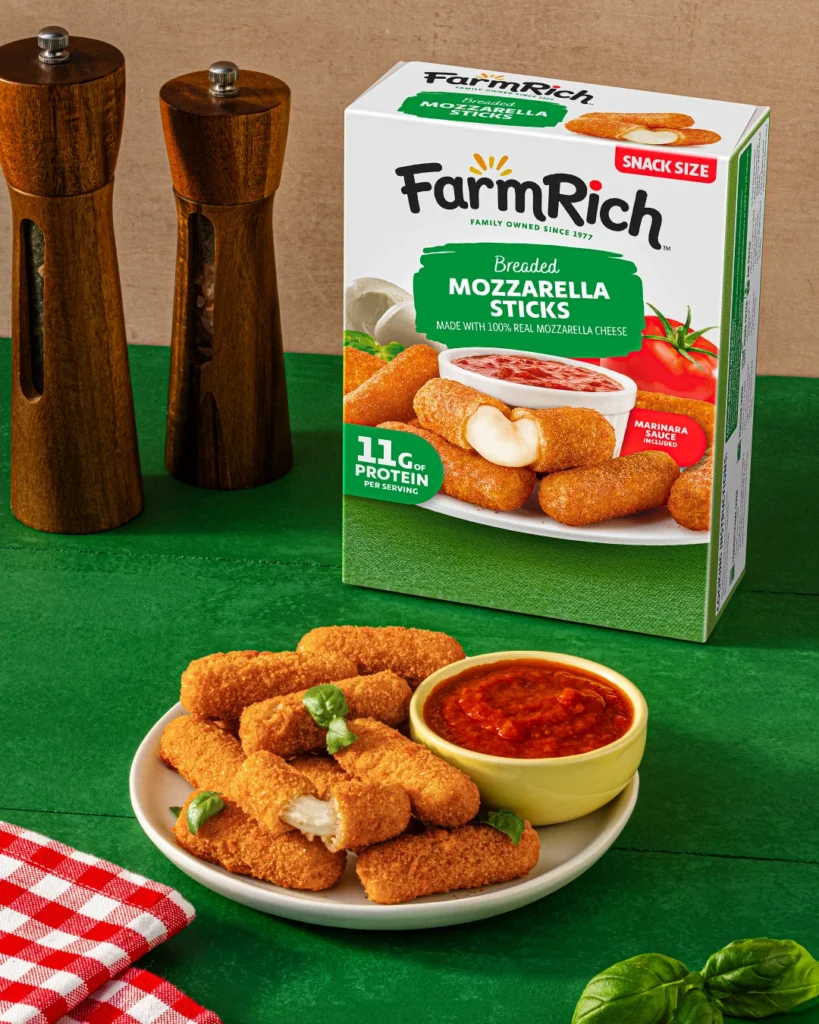 Farm Rich Breaded Mozzarella Sticks