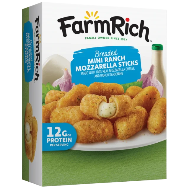 Farm Rich Breaded Mini Ranch Mozzarella Sticks