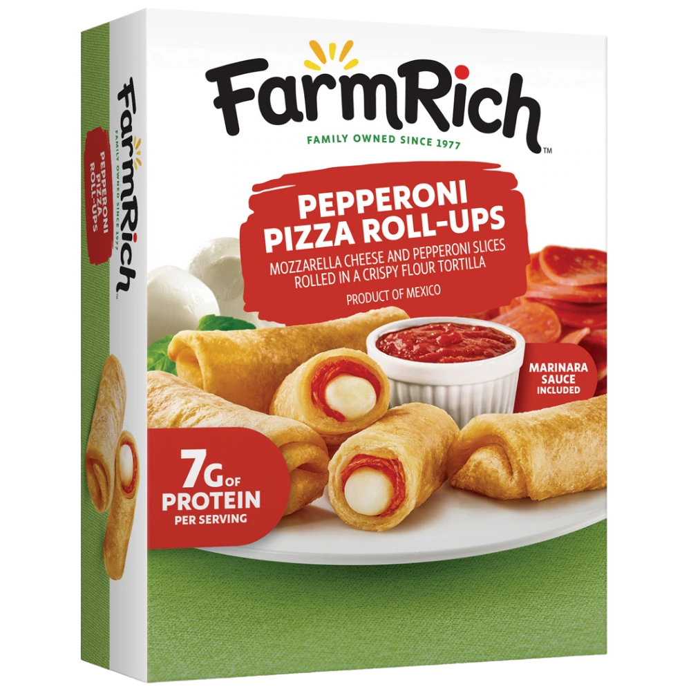 Farm Rich Pepperoni Pizza Roll-Ups