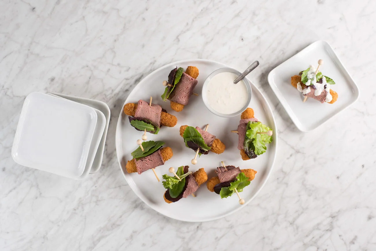 Roast Beef Mozzarella Sticks | Farmrich