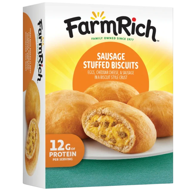 Farm Rich Sausage Stuffed Biscuits