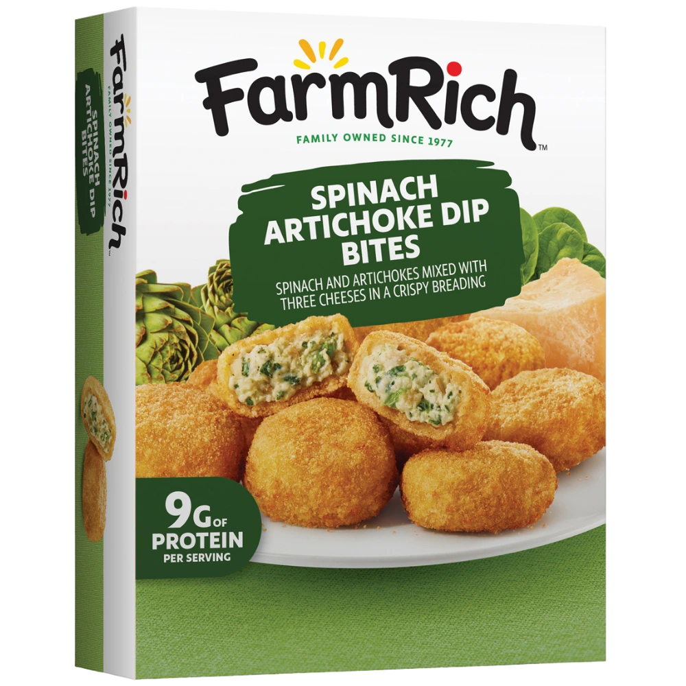 Farm Rich Spinach Artichoke Dip Bites