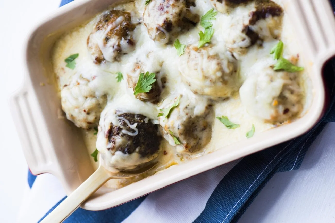 Creamy Meatball Casserole | Farmrich