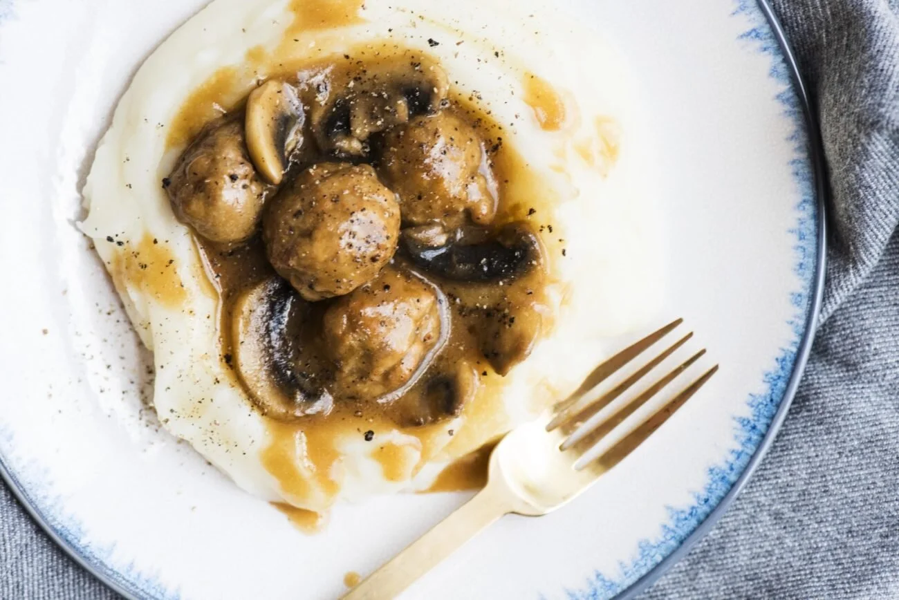 Salisbury Steak Meatballs | Farmrich