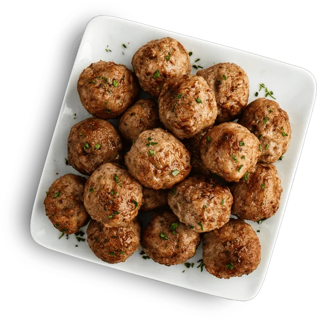 meatballs-on-a-plate